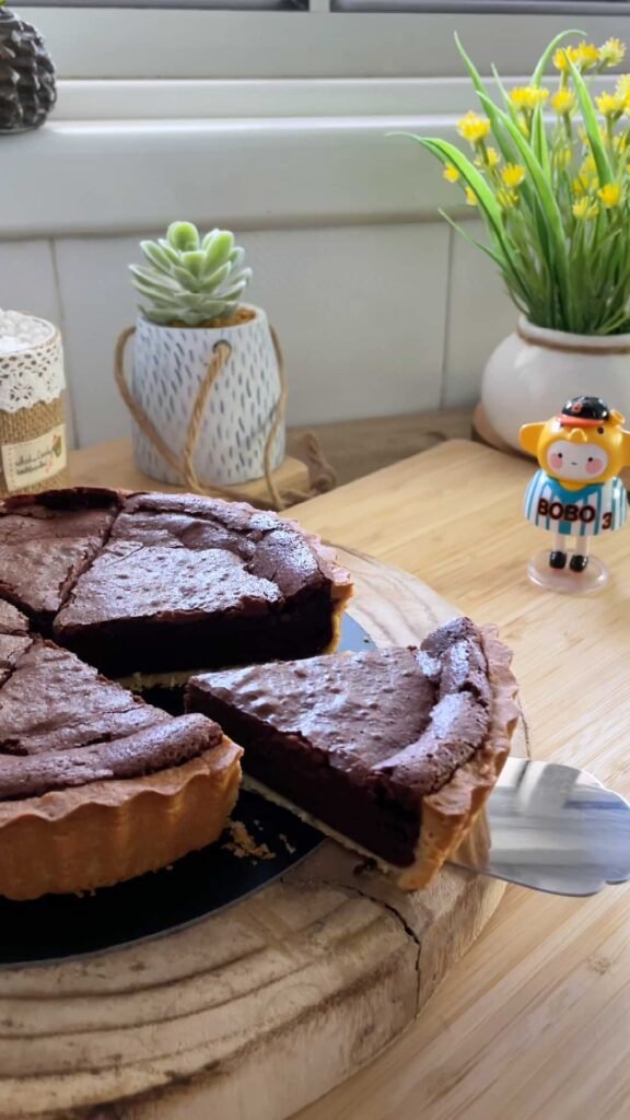 Baked Chocolate Tart טארט שוקולד אפוי