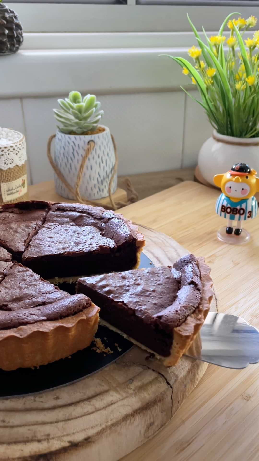 Baked Chocolate Tart