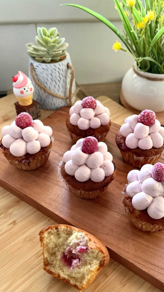Raspberry Muffins מאפינס פטל