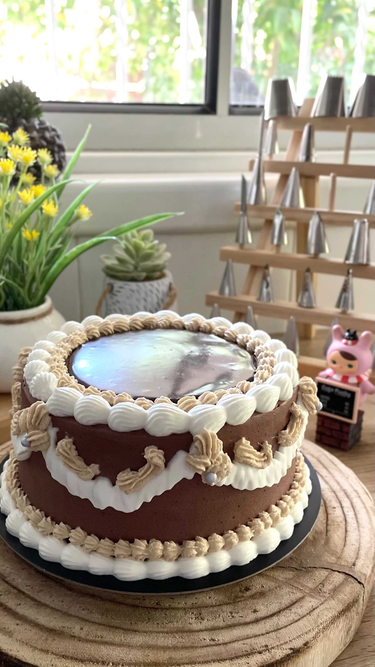 עוגת שכבות וינטאג'