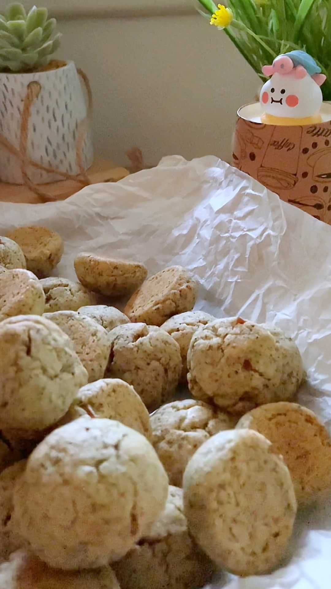 מיני עוגיות ארל גריי ושקדים