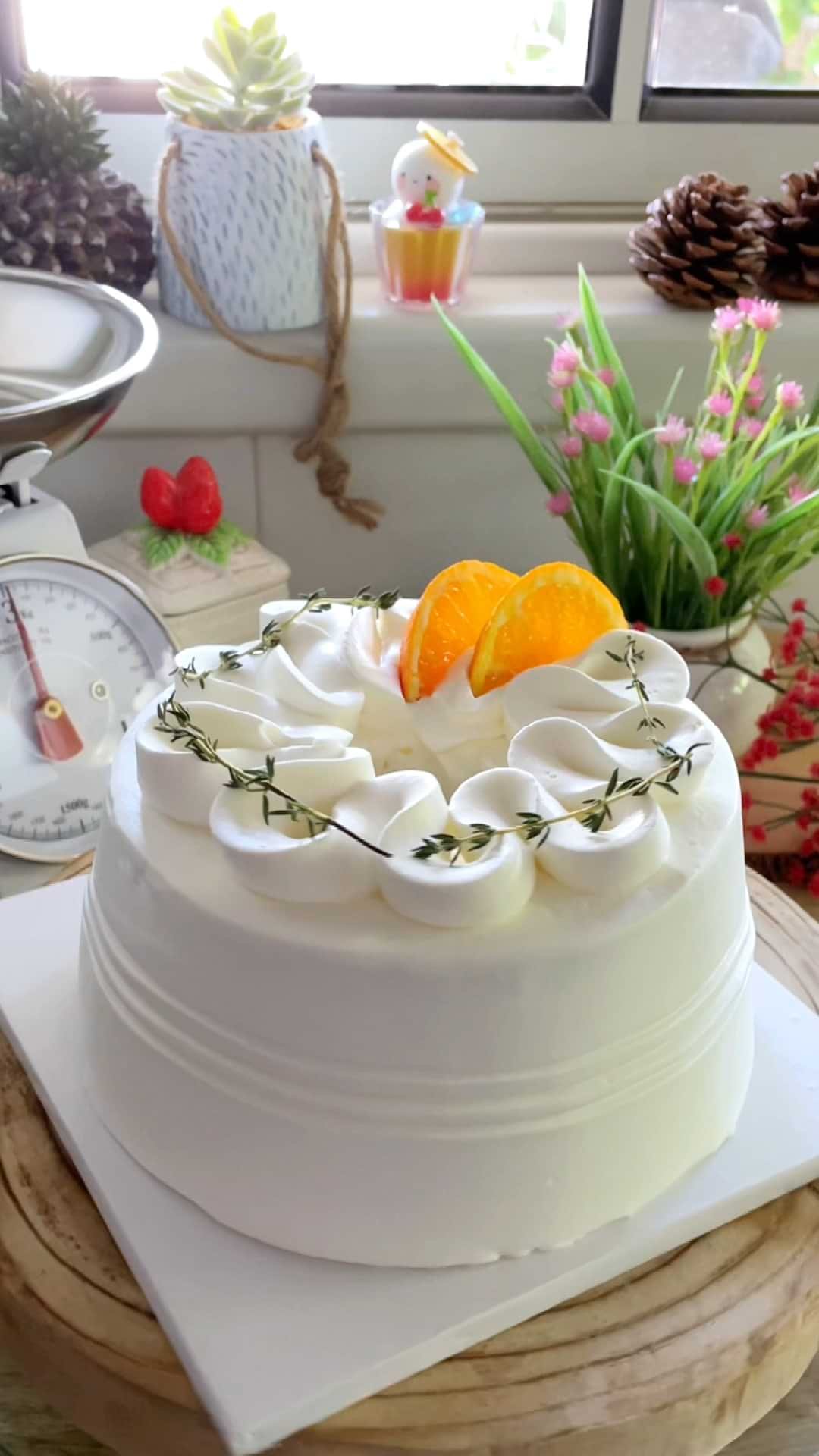 Gluten Free Orange Chiffon Cake