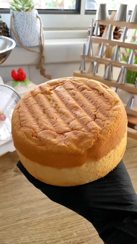 Gluten Free Sponge Cake עוגת ספוג אוורירית כשרה לפסח וללא גלוטן