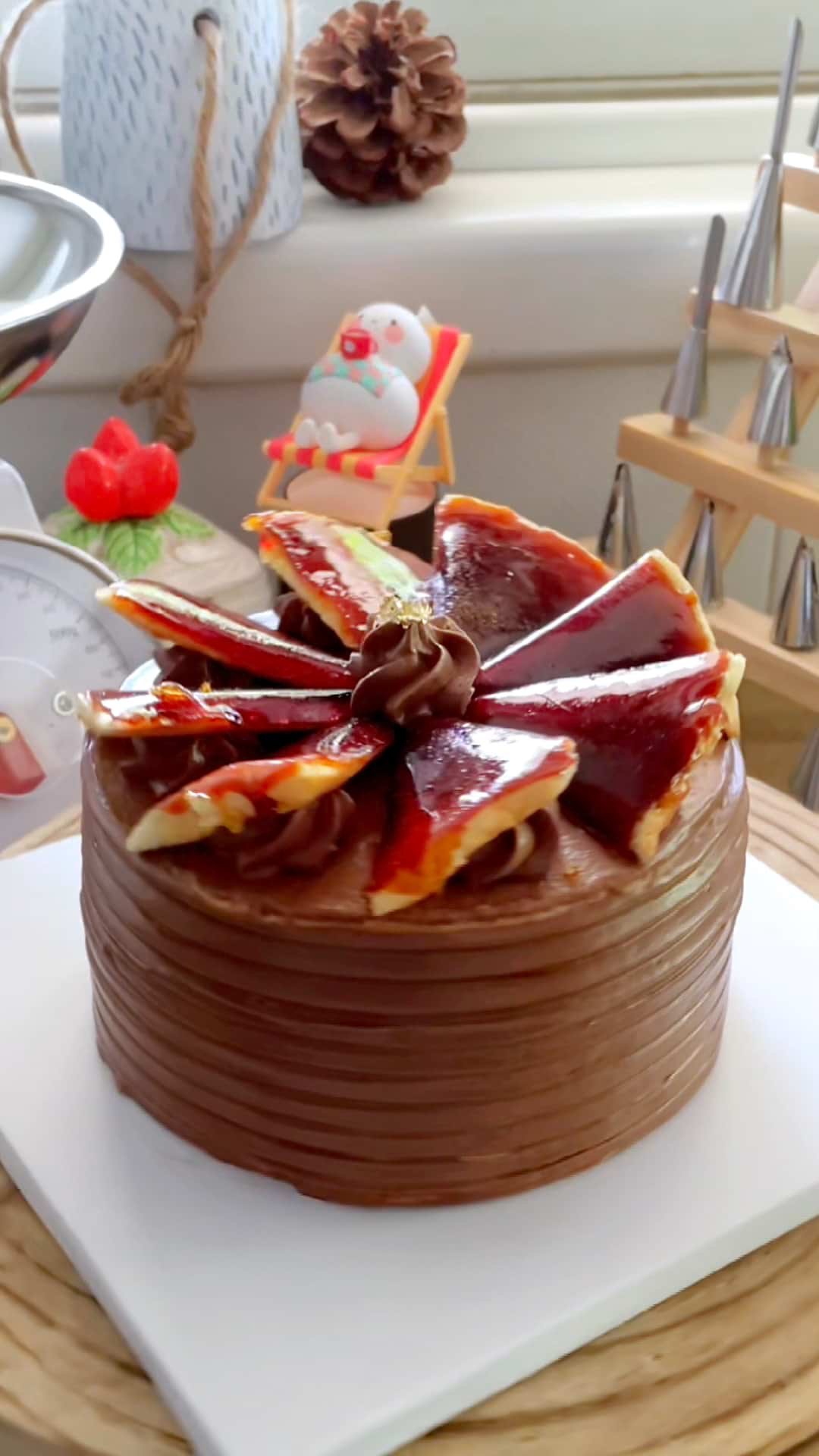 Dobos Torte – Hungarian Layer Cake