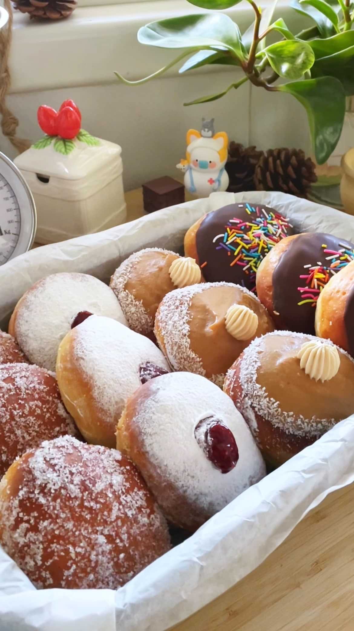 סופגניות אפויות