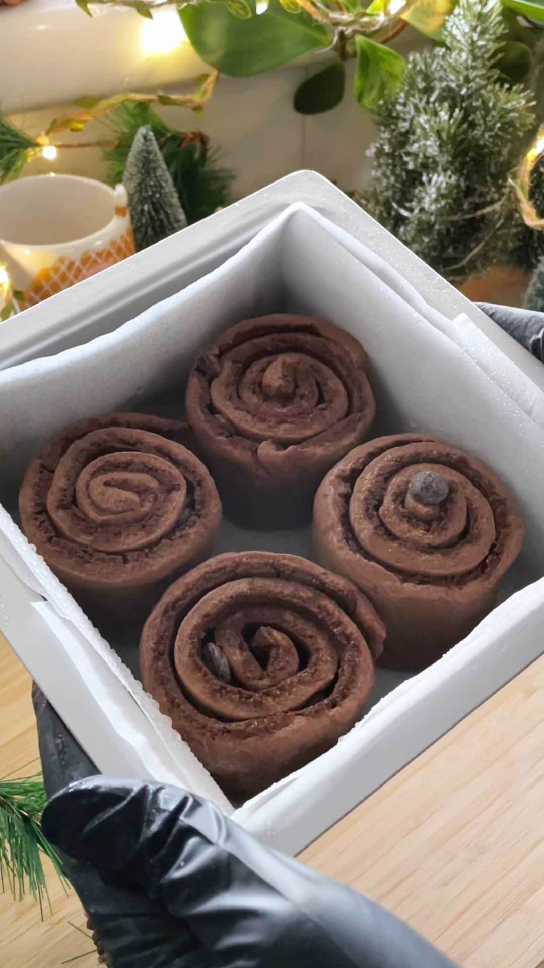 רול שמרים שוקולד ללא גלוטן