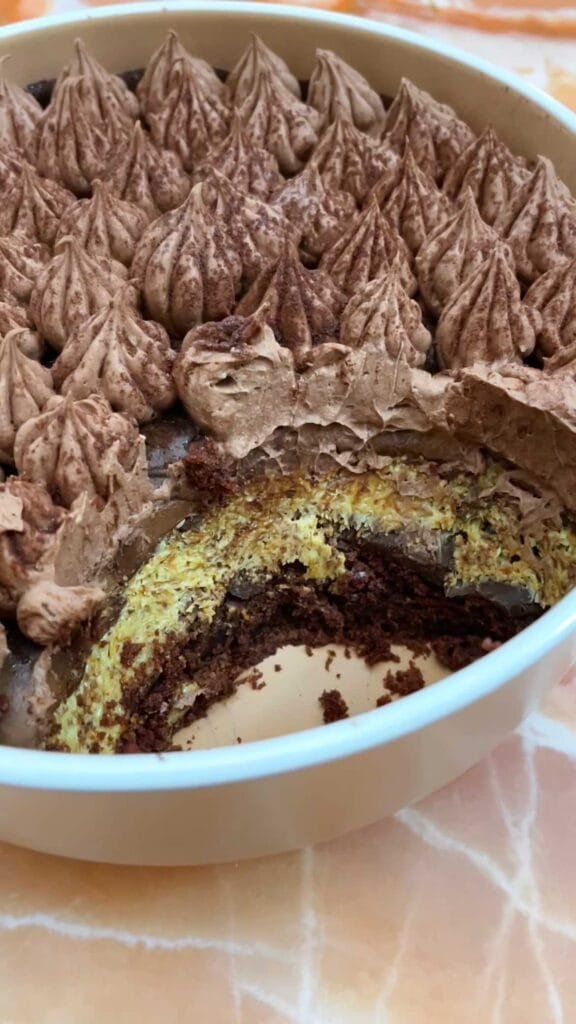 Vegan Dubai Chocolate Deep Dish Dessert קינוח שוקולד דובאי טבעוני