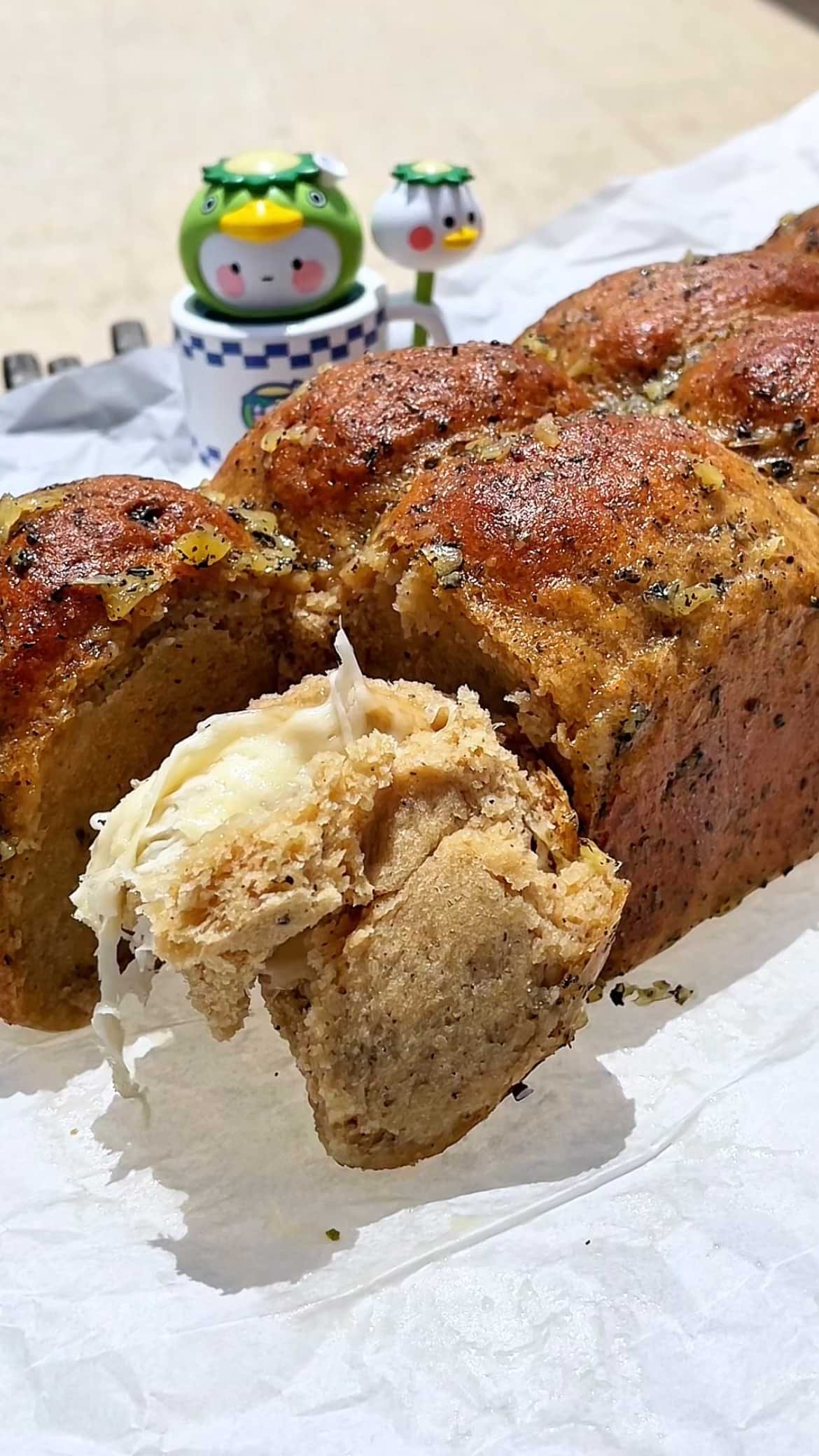 לחם שום וגבינה ללא גלוטן