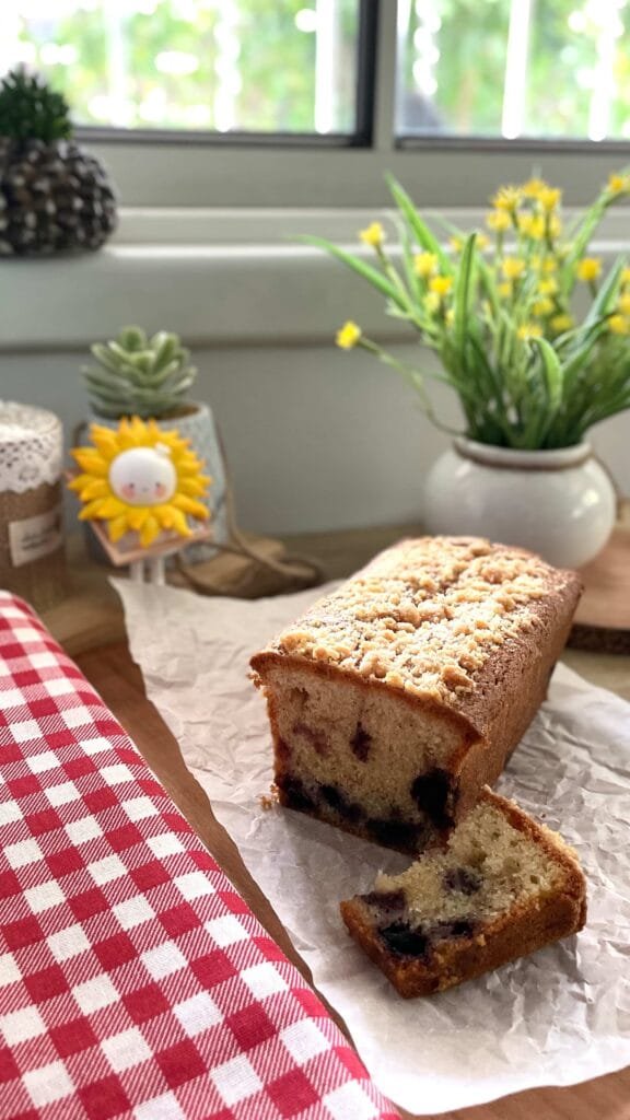 Blueberries Pound Cake עוגה בחושה אוכמניות