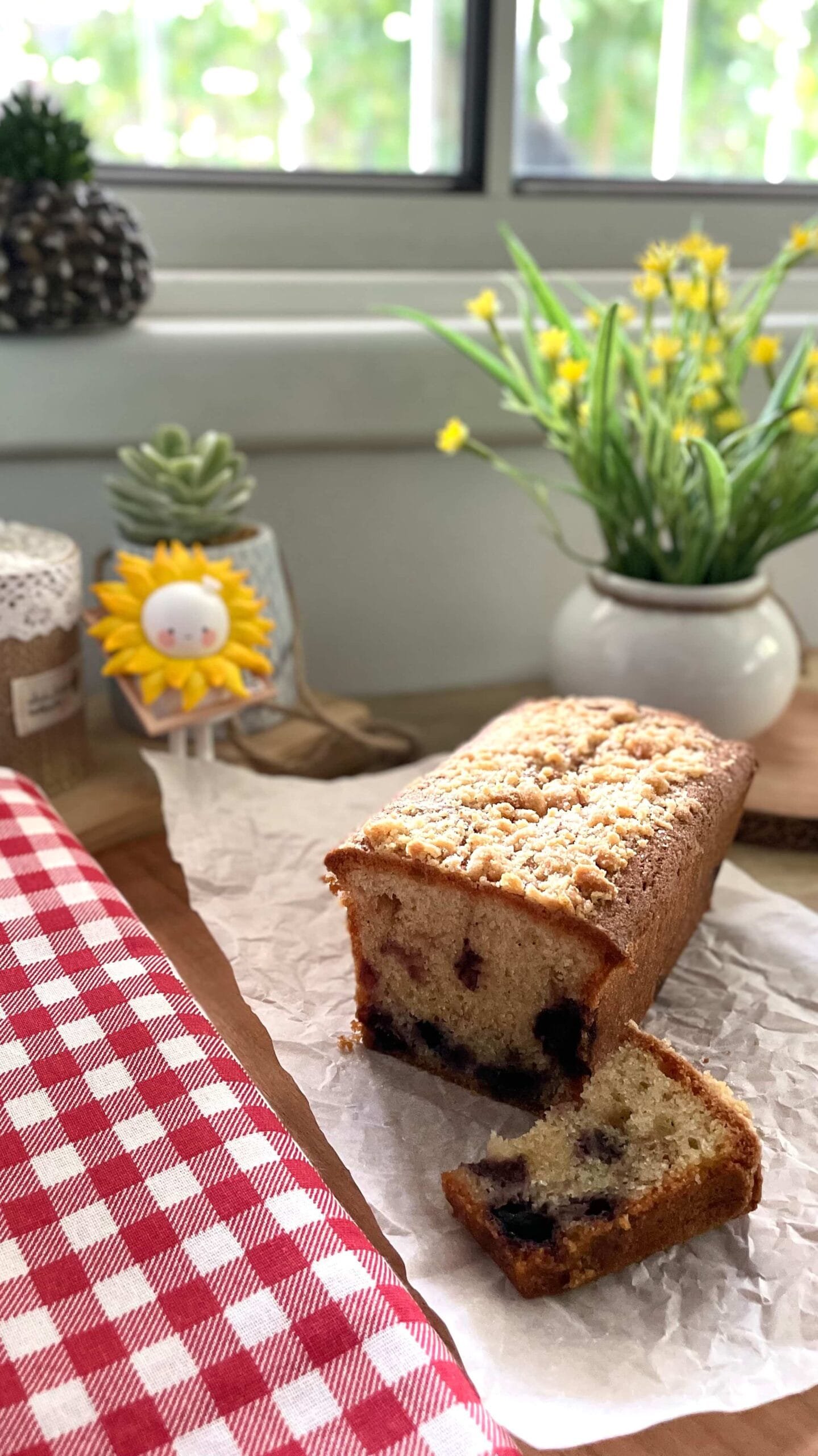 Blueberries Pound Cake