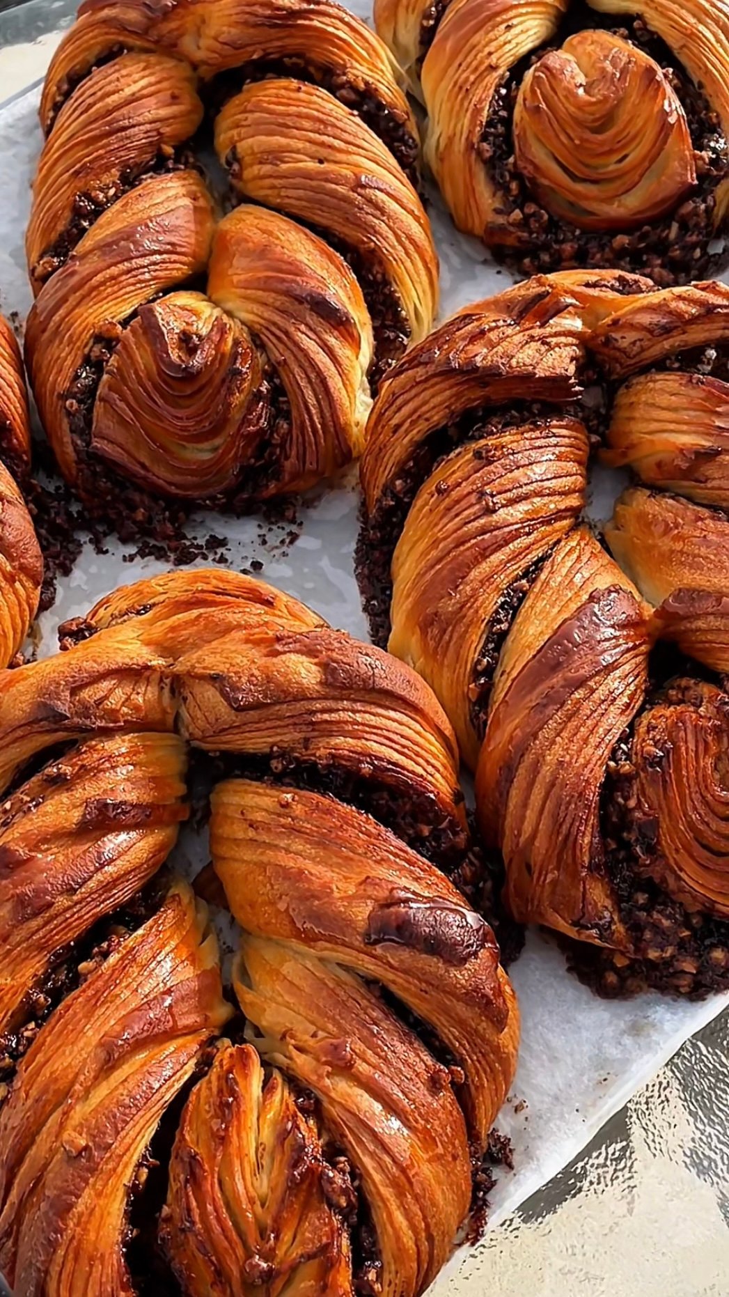 טוויסט נוטלה מבצק קרואסון